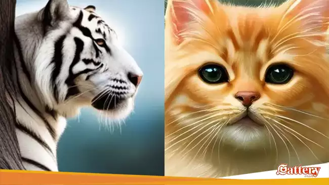 10 Kemiripan Antara Kucing Besar dengan Kucing Domestik